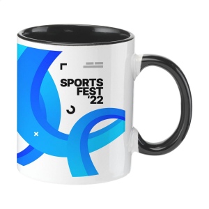 Mug en céramique de haute qualité avec côté intérieur coloré 4