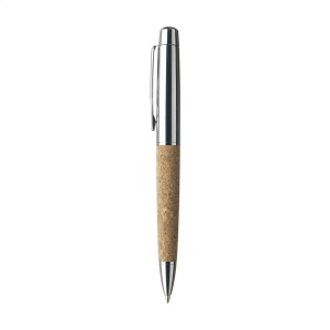 Stylo à bille bleu en métal avec une finition chromée polie et super lisse 6