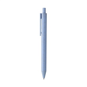 Stylo à bille encre bleu fabriqué à 50&amp;nbsp;% en PP et à 50&amp;nbsp;% en paille de blé 6