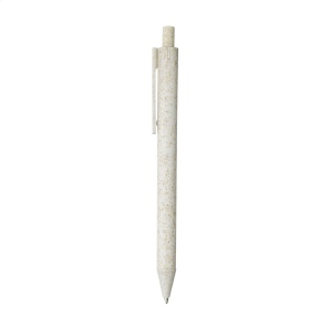 Stylo à bille encre bleu fabriqué à 50&amp;nbsp;% en PP et à 50&amp;nbsp;% en paille de blé 7