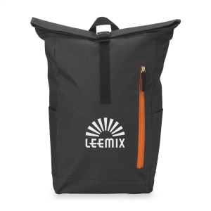 Sac à dos urbain robuste et pratique en polyester 600 D résistant avec une doublure en PVC imperméable et partiellement en nylon 25
