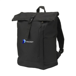 Sac à dos urbain robuste et pratique en polyester 600 D résistant avec une doublure en PVC imperméable et partiellement en nylon 28