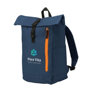 Sac à dos urbain robuste et pratique en polyester 600 D résistant avec une doublure en PVC imperméable et partiellement en nylon 35