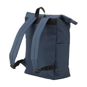Sac à dos urbain robuste et pratique en polyester 600 D résistant avec une doublure en PVC imperméable et partiellement en nylon 37