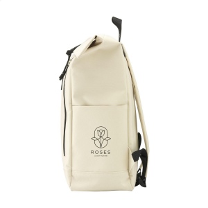 Sac à dos urbain robuste et pratique en polyester 600 D résistant avec une doublure en PVC imperméable et partiellement en nylon 40