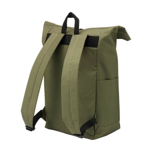 Sac à dos urbain robuste et pratique en polyester 600 D résistant avec une doublure en PVC imperméable et partiellement en nylon 42