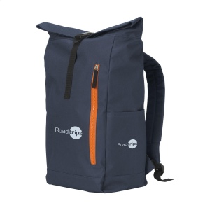 Sac à dos urbain robuste et pratique en polyester 600 D résistant avec une doublure en PVC imperméable et partiellement en nylon 43