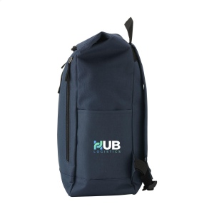 Sac à dos urbain robuste et pratique en polyester 600 D résistant avec une doublure en PVC imperméable et partiellement en nylon 45