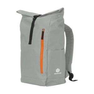 Sac à dos urbain robuste et pratique en polyester 600 D résistant avec une doublure en PVC imperméable et partiellement en nylon 47