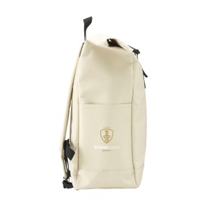 Sac à dos urbain robuste et pratique en polyester 600 D résistant avec une doublure en PVC imperméable et partiellement en nylon 48