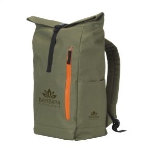 Sac à dos urbain robuste et pratique en polyester 600 D résistant avec une doublure en PVC imperméable et partiellement en nylon 50
