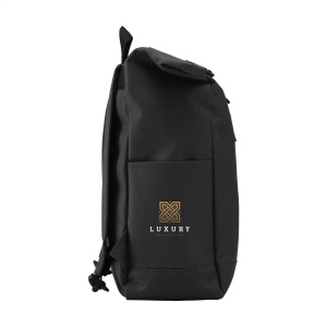 Sac à dos urbain robuste et pratique en polyester 600 D résistant avec une doublure en PVC imperméable et partiellement en nylon 52