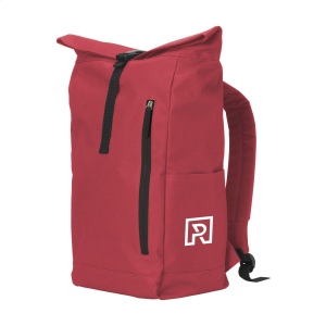 Sac à dos urbain robuste et pratique en polyester 600 D résistant avec une doublure en PVC imperméable et partiellement en nylon 54