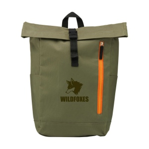 Sac à dos urbain robuste et pratique en polyester 600 D résistant avec une doublure en PVC imperméable et partiellement en nylon 4