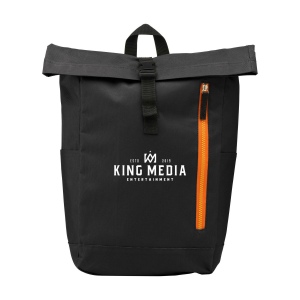 Sac à dos urbain robuste et pratique en polyester 600 D résistant avec une doublure en PVC imperméable et partiellement en nylon 3