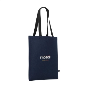 Sac de courses robuste en RPET feutre épais de qualité avec de longues poignées en coton tissé 9
