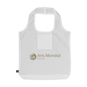 Sac de courses spacieux et pliable avec une double poignée en polyester RPET 190 T 4