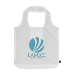 Sac de courses spacieux et pliable avec une double poignée en polyester RPET 190 T 2