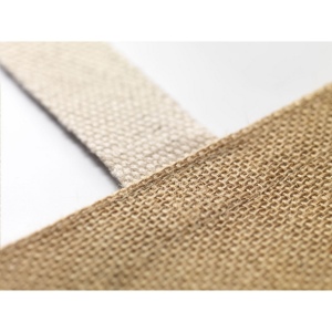 Sac en jute (320 g/m²) hors du commun avec intérieur laminé et de longues poignées en coton tissé 6