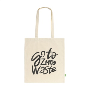 Sac de courses robuste en 100% coton biologique de qualité (140 g/m²) 2