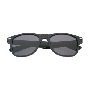 Lunettes de soleil robustes avec une monture noire mate luxueuse et des verres avec une protection UV 400 (selon les normes européennes) 3