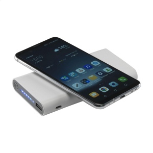 Chargeur externe sans fil en ABS extrêmement complet avec une batterie Li-ion intégrée (8 000 mAh) 5