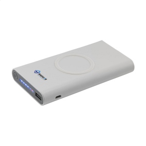 Chargeur externe sans fil en ABS extrêmement complet avec une batterie Li-ion intégrée (8 000 mAh) 2