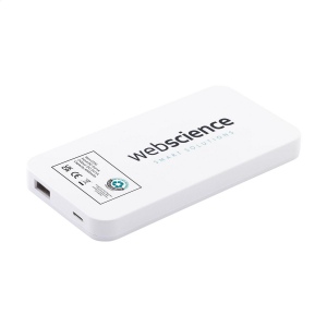 Batterie externe puissante, de haute capacité, en munie d'un panneau solaire et d'une batterie polymère rechargeable intégrée (4 000 mAh) 6
