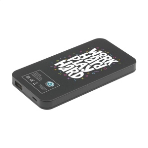 Batterie externe puissante, de haute capacité, en munie d'un panneau solaire et d'une batterie polymère rechargeable intégrée (4 000 mAh) 7
