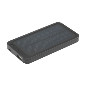 Batterie externe puissante, de haute capacité, en munie d'un panneau solaire et d'une batterie polymère rechargeable intégrée (4 000 mAh) 9