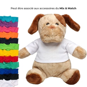 Peluche chien MBW 4