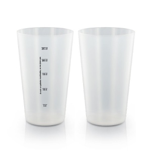 GOBELET PLASTIQUE REUTILISABLE 30 cl RAS BORD (IML) 4