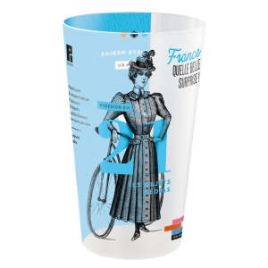 GOBELET PLASTIQUE REUTILISABLE 60 cl  RAS BORD (IML) 5