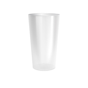 GOBELET PLASTIQUE REUTILISABLE 60 cl  RAS BORD (IML) 2