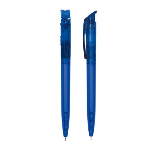 STYLO BILLE BLEUE CORPS ET CLIP PLASTIQUE EN MATIERE RECYCLEE rPET 6