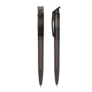 STYLO BILLE BLEUE CORPS ET CLIP PLASTIQUE EN MATIERE RECYCLEE rPET 14