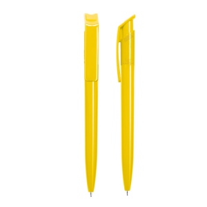 STYLO BILLE BLEUE CORPS ET CLIP PLASTIQUE EN MATIERE RECYCLEE rPET 8
