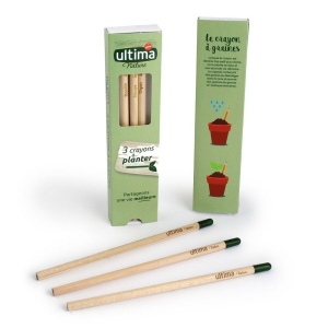 Coffret 3 crayons à graines couleur 3