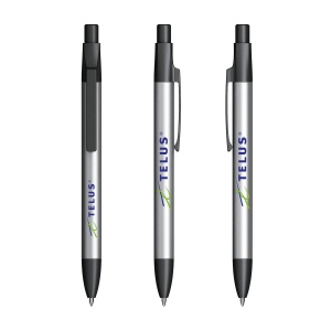 Stylo-bille à mécanisme bouton poussoir - PREMIUM 2