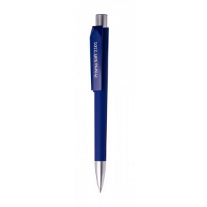 stylo-bille avec corps en touché gomme 5