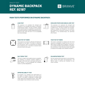 DYNAMIC BACKPACK II. Sac à dos 2 en 1 : sac à dos + sac isotherme 4