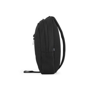 DELFOS. Sac à dos à sangle unique en 300D polyester recyclé et 600D polyester recyclé, avec doublure en polyester recyclé 210D 10
