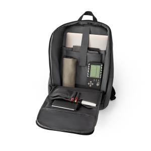 TOULON. Sac à dos pour ordinateur portable en polyester recyclé 600D haute densité 16" 5