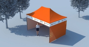Tente Aluminium 4,5x3m 5