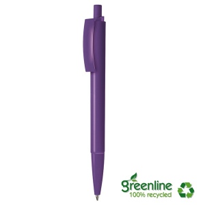 Stylo-bille à mécanisme rétractable - RECYCLED 12
