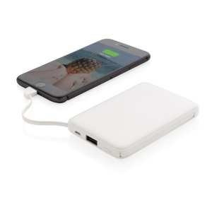 Batterie de secours 5000 mAh avec câbles intégrés 15