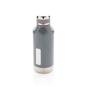 Bouteille étanche avec plaque 4