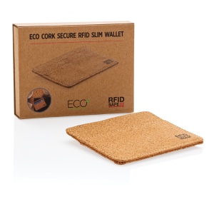 Porte-cartes anti RFID en liège 17