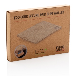 Porte-cartes anti RFID en liège 18