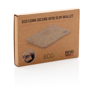 Porte-cartes anti RFID en liège 9
